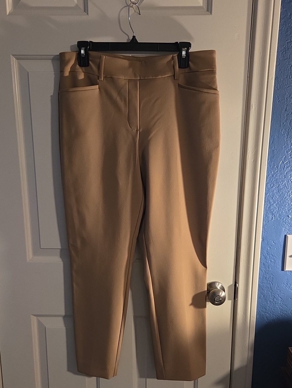 Rachel Zoe Camel Tan Ponte Pull-On Trousers